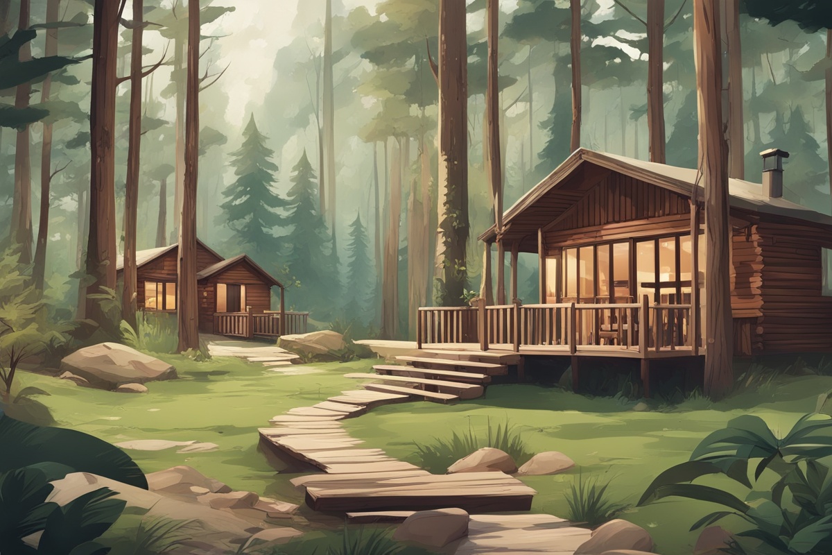 Enchanting Forest Stays Peaceful Solitude