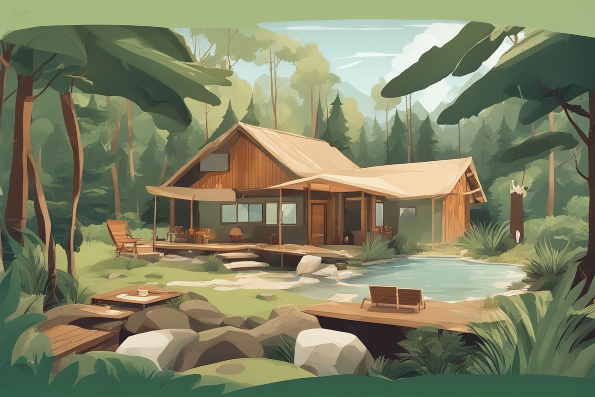 Environmentally Conscious Forest Escapes