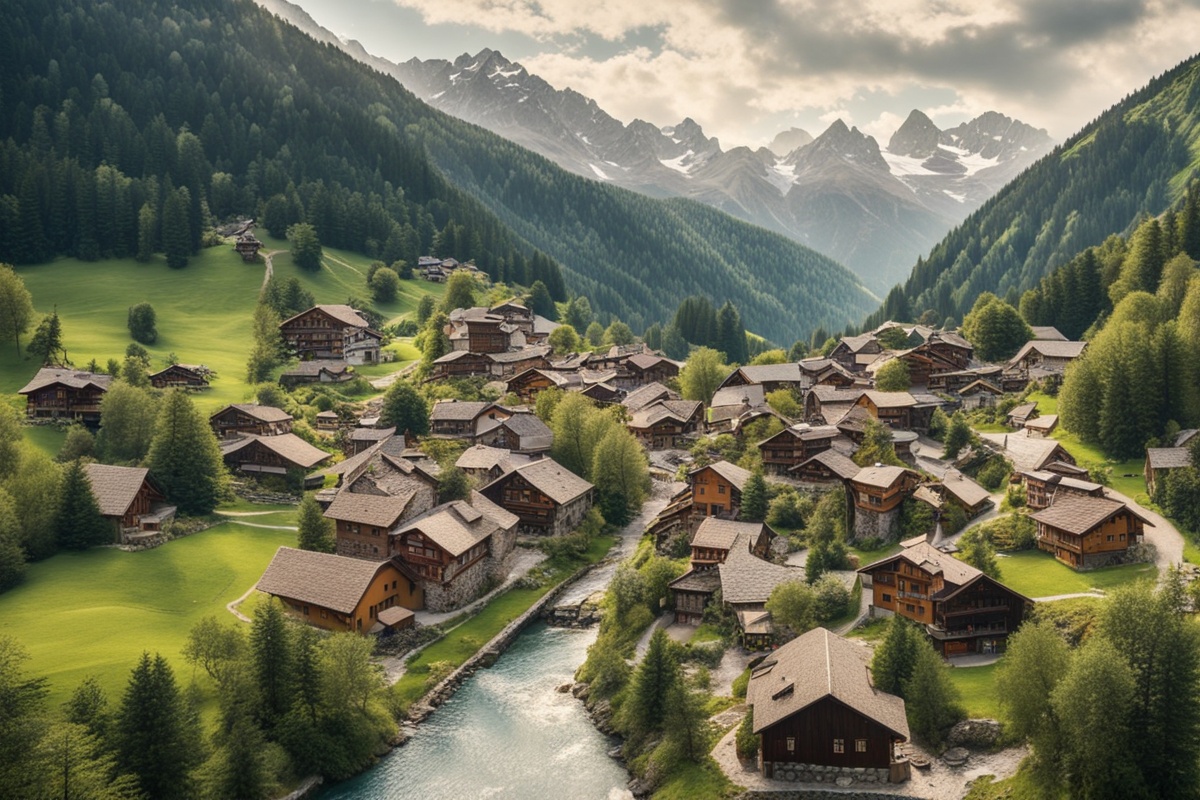 Picturesque Alpine Towns To Explore